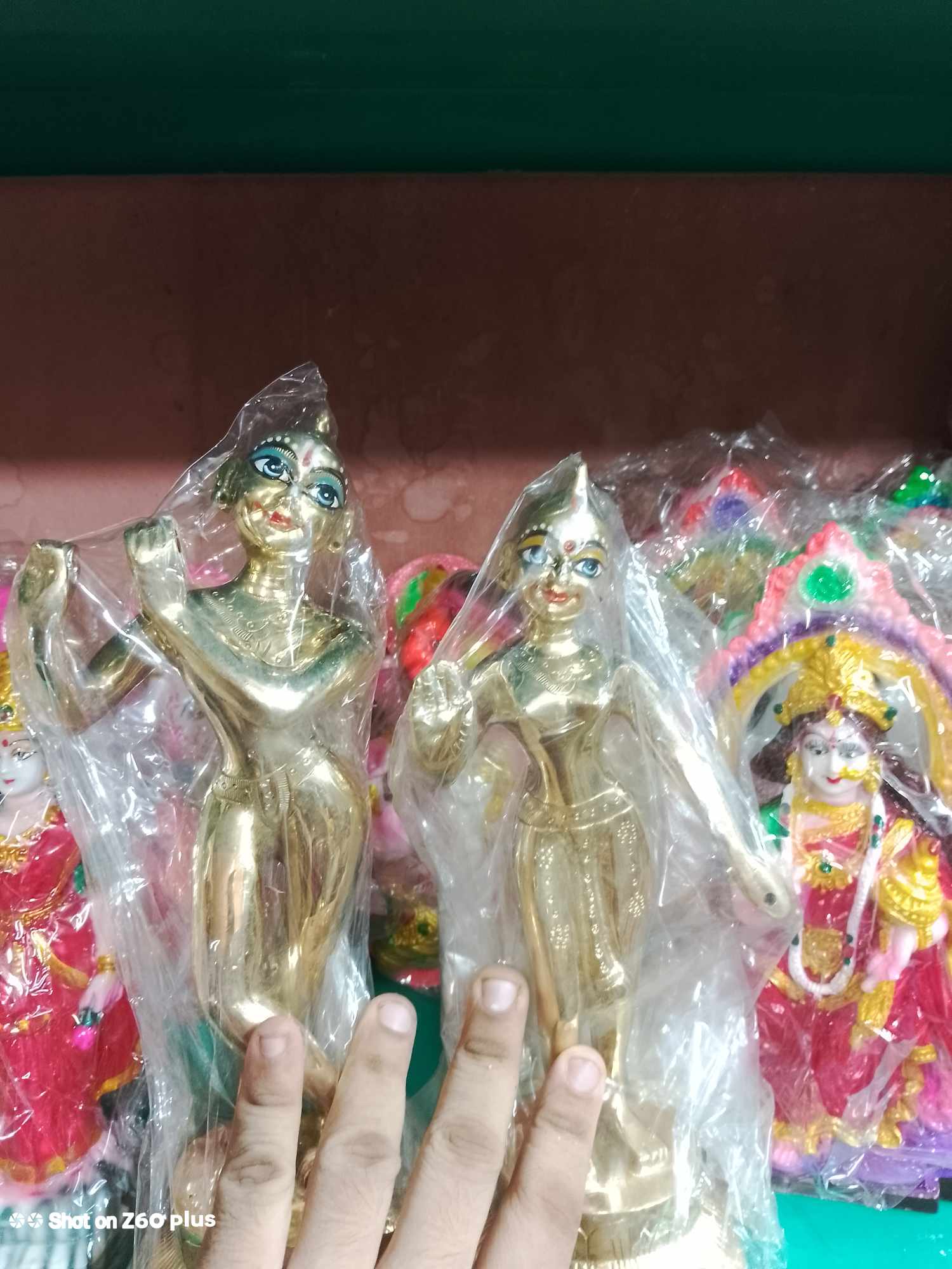 বৃন্দাবনী রাধাকৃষ্ণ ১ ফুট - Image 2