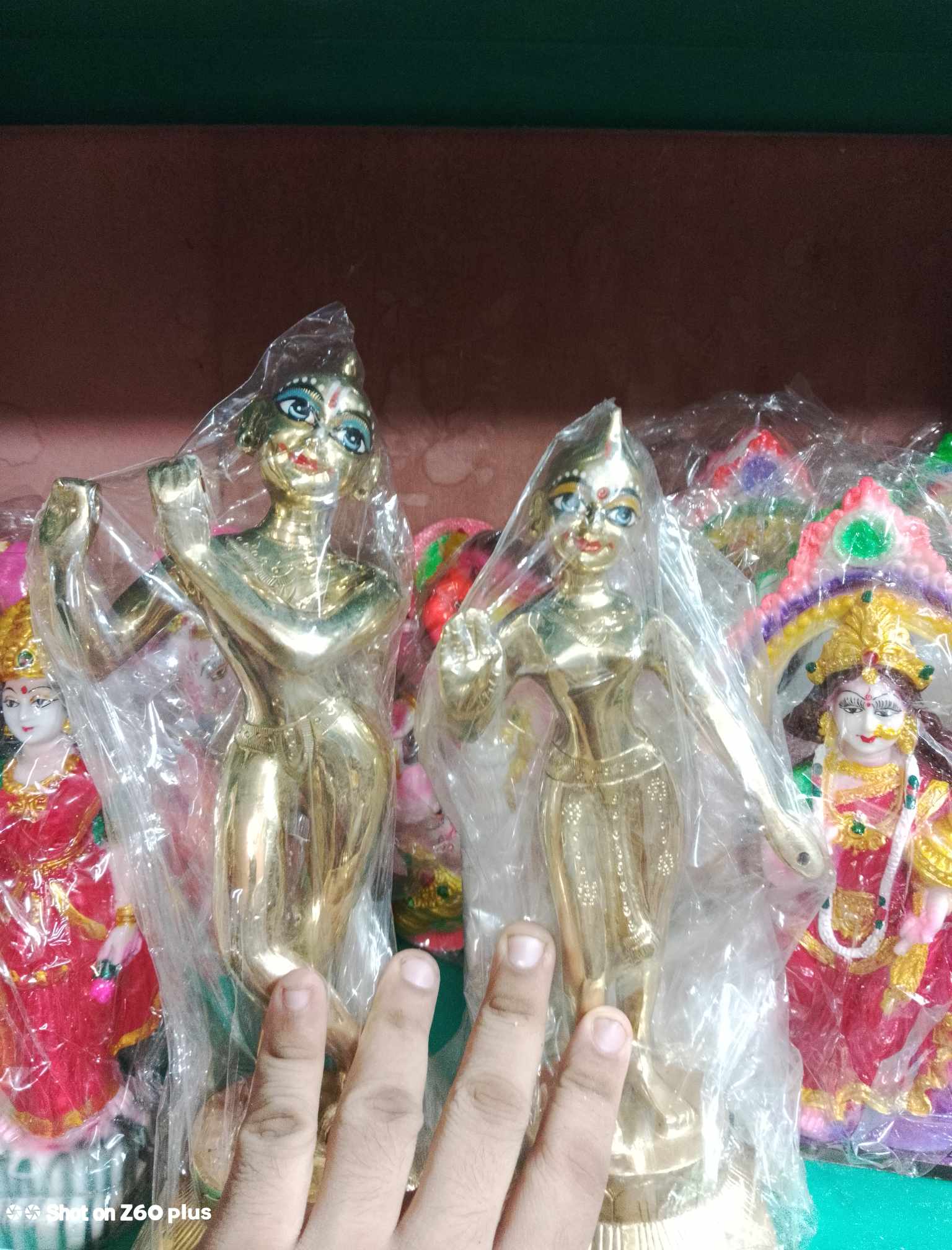 বৃন্দাবনী রাধাকৃষ্ণ ১ ফুট - Image 5